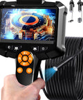 1080P HD Endoscope Camera With Light For Snaking Through Walls Vents Pipes And Engines IP67 Waterproof Snake Borescope handheld