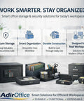 AdirOffice Smart Storage Solutions for Secure Organization and Durable Construction in Modern Workspace