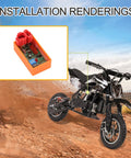 6 Pin AC CDI Box Replacement For Gy6 50cc To 250cc Engines in motorcycle installation rendering