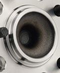 Close-up of Rear Wheel Hub Bearing Assembly 512437 Solid Fit for Hyundai Sonata, Kia Optima, showing metal structure and bolt holes.