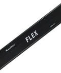 Flexible Longboard Sanding Block For PSA Abrasives With Vinyl Faced Backing, black color, labeled FLEX Karebac