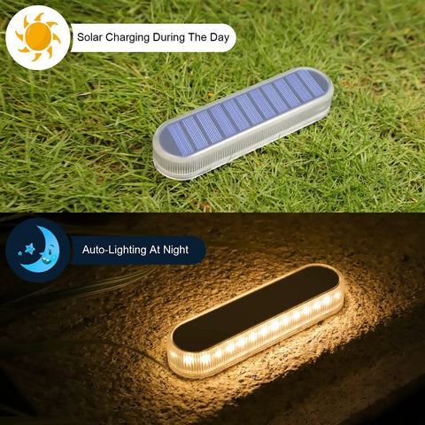 Solar-powered light on grass and illuminated at night, outdoor rainbow projection spotlight 10W plug in IP65 waterproof landscape light.