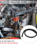 Universal Silicone Vacuum Hose For Automotive Use High Temperature 3.3 Ft Long 12mm ID in vehicle engine bay