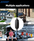 Level One Half EV Charger With 16 Amp Portable J1772 Electric Car Charger used in various locations, including garage and street.