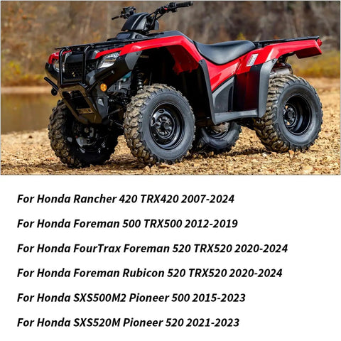 Red Honda ATV compatible with Cam Timing Chain 60L With Tensioner Kit For Honda Rancher Foreman 420 TRX420 2007 2024