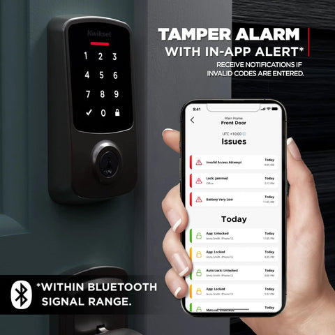 Tight Fit Keyless Entry Smart Deadbolt With Matter Thread And Bluetooth For No Sweat Apple Home Alexa Google Setup Proximity Wakeup Geofence Auto Unlock Solid Satin Nickel Finish