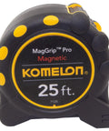 Close-up view of the Monster Maggrip 25 Foot Measuring Tape With Magnetic End showing the case design and branding.