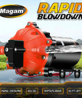 Beefy 12V Wash Down Pump Kit With 7.5 GPM And 80 PSI For Boats RVs And Campers Self Priming Five Chamber Diaphragm Pump