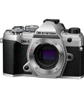 Front view of the Rugged Micro Four Thirds Weather Sealed Camera With 5 Axis Image Stabilization, 50MP High Resolution Handheld Shot.