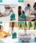 Rechargeable Portable Fan With 20000mAh Battery used at beach, office, home, outdoor