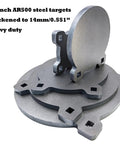 Stacked AR500 Steel Target Gong Silhouettes for Precision Shooting, Half Inch Thick, Rifle Rated, Laser Cut Accuracy, Ultra Durable