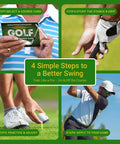 Golfers using Pocket Sized Golf Reference Cards Durable PVC Cards With Tips For Iron Shots On The Go Dope Gift For Golfers Men And Women