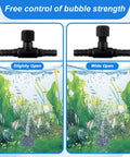 10 Pack T Shaped Aquarium Air Valves One Way Flow Regulator Kit for Fish Tank Air Pump Accessories Fits 3/16 Inch ID Tubing Black Durable Plastic for Easy Airflow Control, black T valve