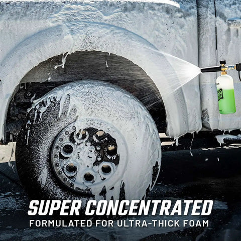 Off Road Wash 64 Oz And Pressure Washer Foam Cannon Bundle For ATV UTV Dirt Bike Jeep And Truck, Beast Mode Foaming Shampoo For Heavy Mud And Dirt Removal Built Tough For Rugged Trails foams wheel