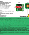 Electronics Soldering Practice Kit With Mini Magnet Shooter Educational DIY Electronics Project Coiled Electromagnet Transmitter Build For Beginners Hands On Fun Desktop Toy And Shooting Game Experience specifications and warnings.