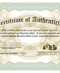 Certificate of authenticity for Rectangular 24 Inch Thin Bar LED Vanity Light In Brushed Black For Over Mirror Bathrooms