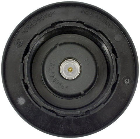 Top view of Coolant Reservoir Cap Direct Replacement For Select Ford Lincoln Mercury Vehicles, OE Style Fit, durable seal.