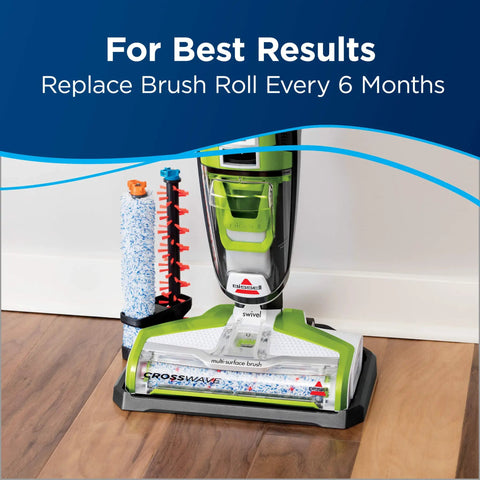 CrossWave Multi Surface Replacement Brush Roll For Turbo And Pet Pro Genuine OEM Part 1785A 3888A Easy Install Keeps Your Floor Cleaning Strong Fits All CrossWave Models And Pet Pro Series