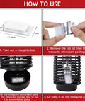 4 Lures Mosquito Attractant Refills For Bug Zappers And Fly Traps, Mosquito Lure Cartridges installation guide