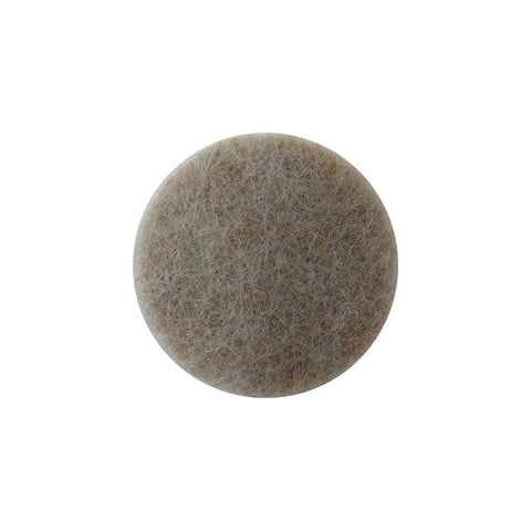 1 Inch Round Self Adhesive Felt Furniture Sliders For Hard Floors Leveling Pads To Stop Scratches Scuffs And Noise On Beds Sofas Dressers Set Of 8 Beige