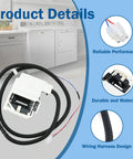 Easy Fit Washer Lid Lock Assembly For Whirlpool And Maytag Washers Replacement Numbers W11670519 AP7214714 on wiring harness