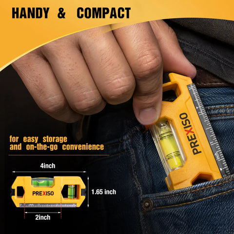 Straight Up Compact Magnetic Nail Detector And Edc Mini Level Team Up To Snag Hidden Nails Inside The Drywall Making Shelf Installations A Breeze Without A Single Headache