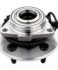 Front view of Front Wheel Bearing Assembly For Dodge Ram 1500 2009 2010 2011 With ABS Hub Replacement Fits Right In Plug And Play Wheel Hub Bearing Kit.