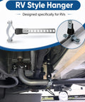 Universal Heavy Duty Exhaust And Muffler Hanger Kit For 1.25 Inch Pipe RV Style Compatible With Onan 2500 4000 5500 Generators