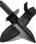 Heavy Duty Serrated Metal Detecting Shovel With Belt Mount Sheath For Treasure Hunting And Gardening Pro Digging Tool