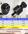 Stainless Steel Screw Anchor Expander For Caulking Anchors Size 3/8-16 Compatible With Greenlee 84305 Power Drill Part