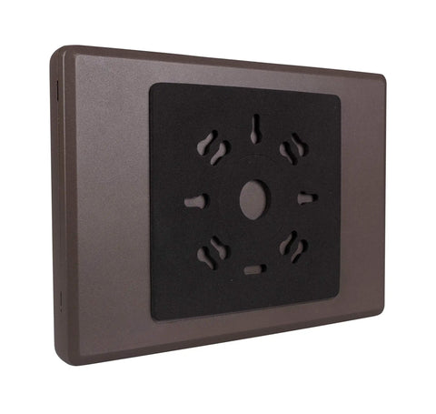 Bronze Outdoor LED Full Cutoff Emergency Wall Pack With Photocell 5000K Die Cast Aluminum backplate