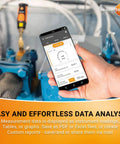 552i Wireless Digital Vacuum Probe For HVAC Systems With IP54 Protection And 45 Degree Service Port, Bluetooth Vacuum Gauge For Top Notch AC And Refrigeration Evacuation, App Enabled With Real Time Measurements on smartphone