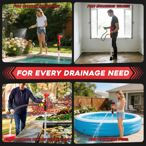 Top Tier Cordless Stick Water Transfer Pump For 18V Battery Moves Fluids With Zero Hassle Sleek Build handles garden irrigation and standing water.