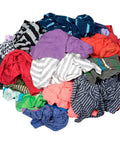 50 Lb Box Of Recycled Cut Rags Mixed Colors For Polishing Finishing Dusting And Cleaning Jobs Made From Washed And Cut White T Shirts And Other Assorted Knits In Various Types And Sizes 300 Towels
