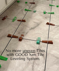 Tile Leveling System Kit With One Eighth Inch Spacers And 1500 Clips For DIY And Pros Easy To Use Achieve Perfect Level
