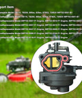 Carburetor Spark Plug Air Filter Tune Up All In One Replacement Kit For Lawn Mower Engines Compatible With 592361 594058 594057 shown