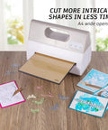 Electric A4 Die Cutting And Embossing Machine For Arts And Crafts Scrapbooking And Card Making With Nine Inch Opening 110V US Plug