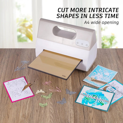 Electric A4 Die Cutting And Embossing Machine For Arts And Crafts Scrapbooking And Card Making With Nine Inch Opening 110V US Plug