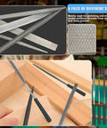 5 file tools from 53 Piece Hobby Model Tools Kit for Cutting Sanding Carving and Assembly Designed for Serious Mecha Builders and Weekend DIYers Alike
