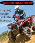 ATV showcasing Beefed Up Drive Belt For Polaris Ranger 500 570 450 800 And RZR 800 UTV ATV Replaces 19G3982 3211113 19C3982