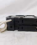 Side view of Type GFCB Circuit Breaker 120/240 VAC 60 Amp 2-Pole with Ground Fault Protection and white coil.