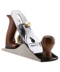 Number 4 Adjustable Precision Smoothing Bench Hand Plane With 2 Inch Blade And Wooden Contoured Handles For Woodworking And Carpentry Projects Durable Cast Iron Body And Steel Alloy Blade For Quick Easy Smooth Shavings