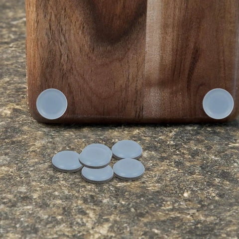 Huge Win Ultra Grip Furniture Sliders For Every Table Or Chair PTFE Floor Guard Pads on furniture legs with sticky back.