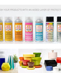 Spray On Crystal Clear Acrylic Sealer For Crafts 12 Oz Gloss Finish That Dries Quick Non Yellowing No Run Protective Coating