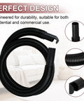Durable 1.25 Inch By 4 Foot Flexible Wet Dry Vac Hose Replacement Vinyl Vacuum Hose for Standard One And A Quarter Inch Ports
