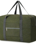Go-To Foldable Travel Duffel Tote Bag Lightweight Carry On Personal Item for Women and Men Fits Underseat Airline Size 18x14x8 Inches Spirit