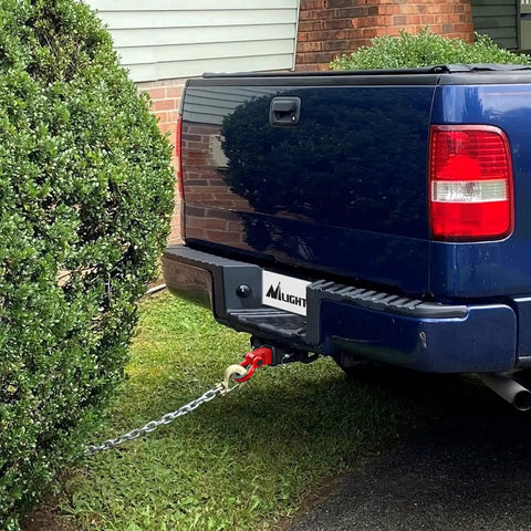 Shackle Hitch Receiver 2 Inch Beefed Up Heavy Duty Recovery Kit With Three Quarter Inch D Ring And Trailer Pin For Trucks And Jeeps Off Road Towing 45000 Lbs Break Strength