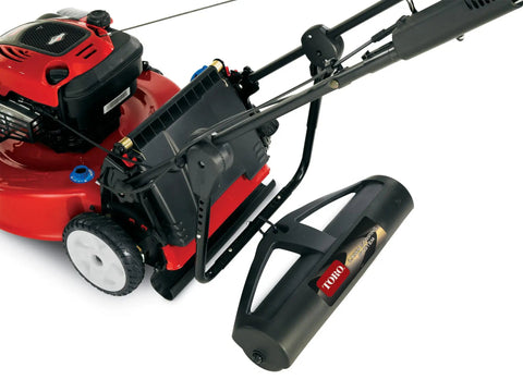 Lawn Striping System For Premium Turf Lines With No-Fuss Setup And Roller Removable Design attached to lawnmower