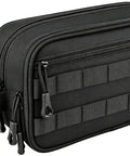 Rugged Men's Toiletry Bag For Travel And Gym Tactical Inspired Grooming Organizer With Water Resistant 1000D Nylon Dopp Kit Style Case