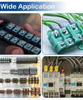Top Tier 240 Piece Screw Terminal Block Kit With Square Washers Heavy Duty Electrical Connector Assortment For Hobby Circuits, various blocks shown.